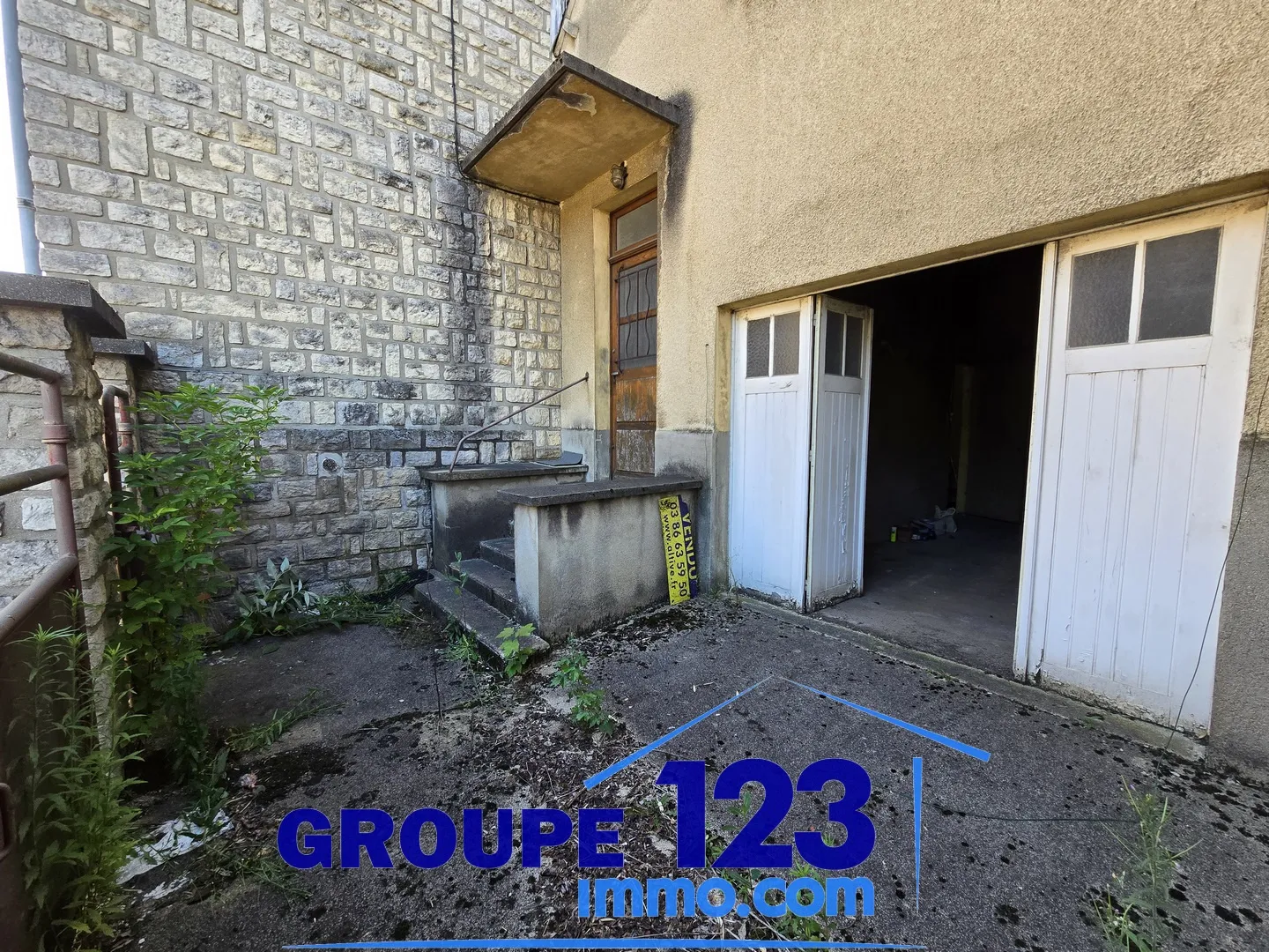 Maison de ville 95 m² avec garage et courette à Auxerre 