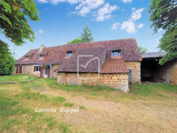 À vendre : 2 maisons anciennes à Cubjac