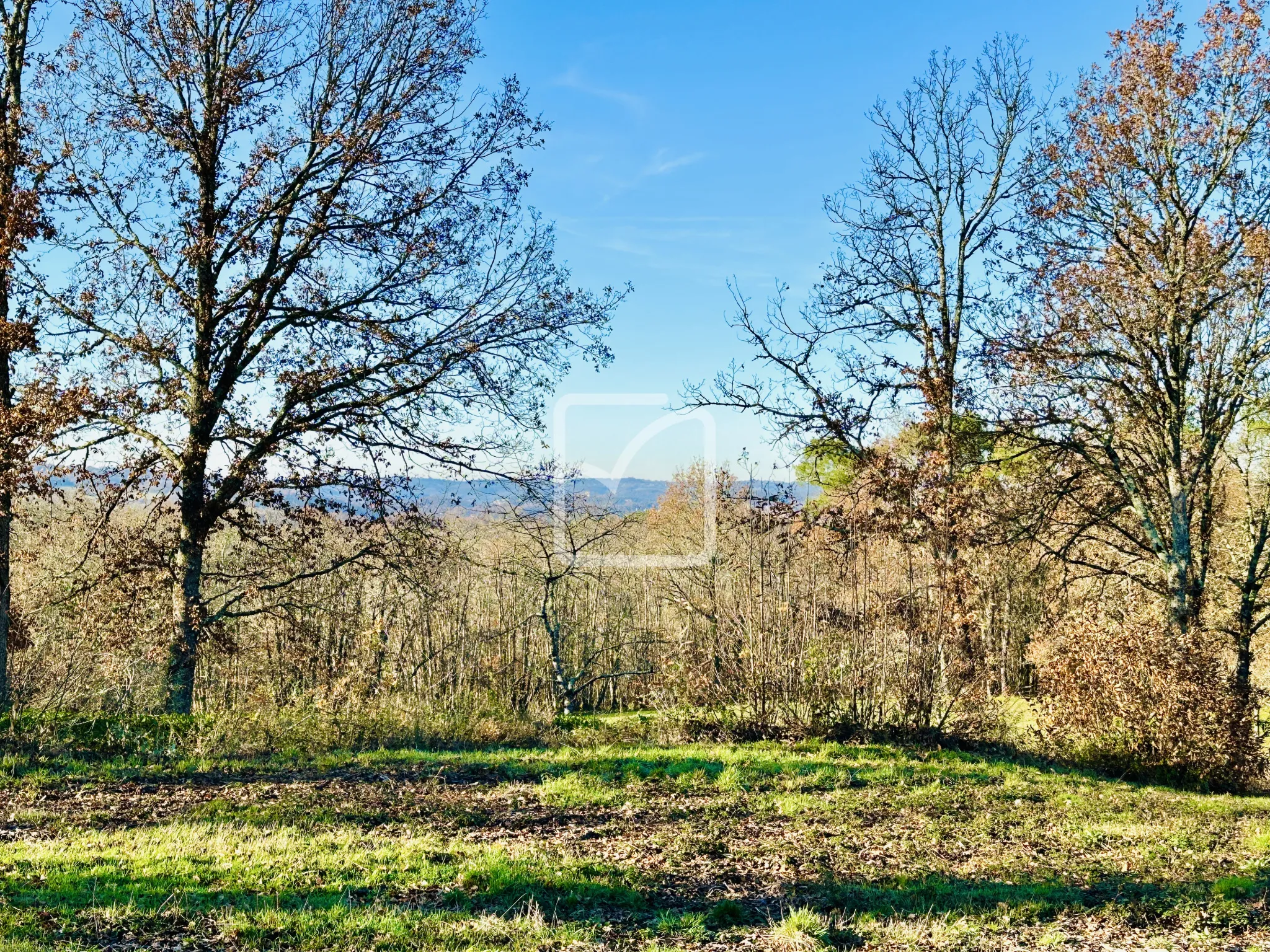 Terrain de 7261 m² dominant la vallée près de Domme 