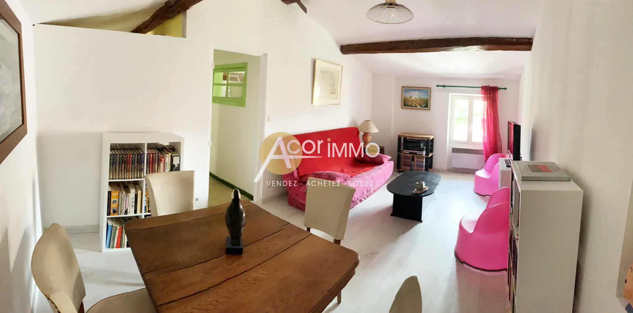 Appartement T2 à vendre, 43 m², quartier Saint Roch, Toulon 