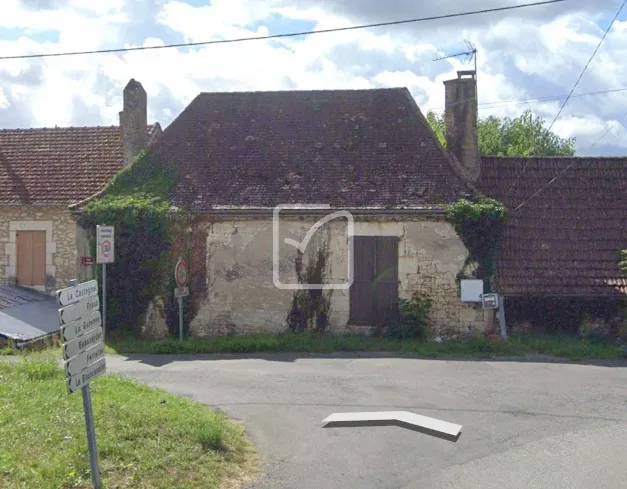 Maison de village en pierres à Cazoules à vendre 