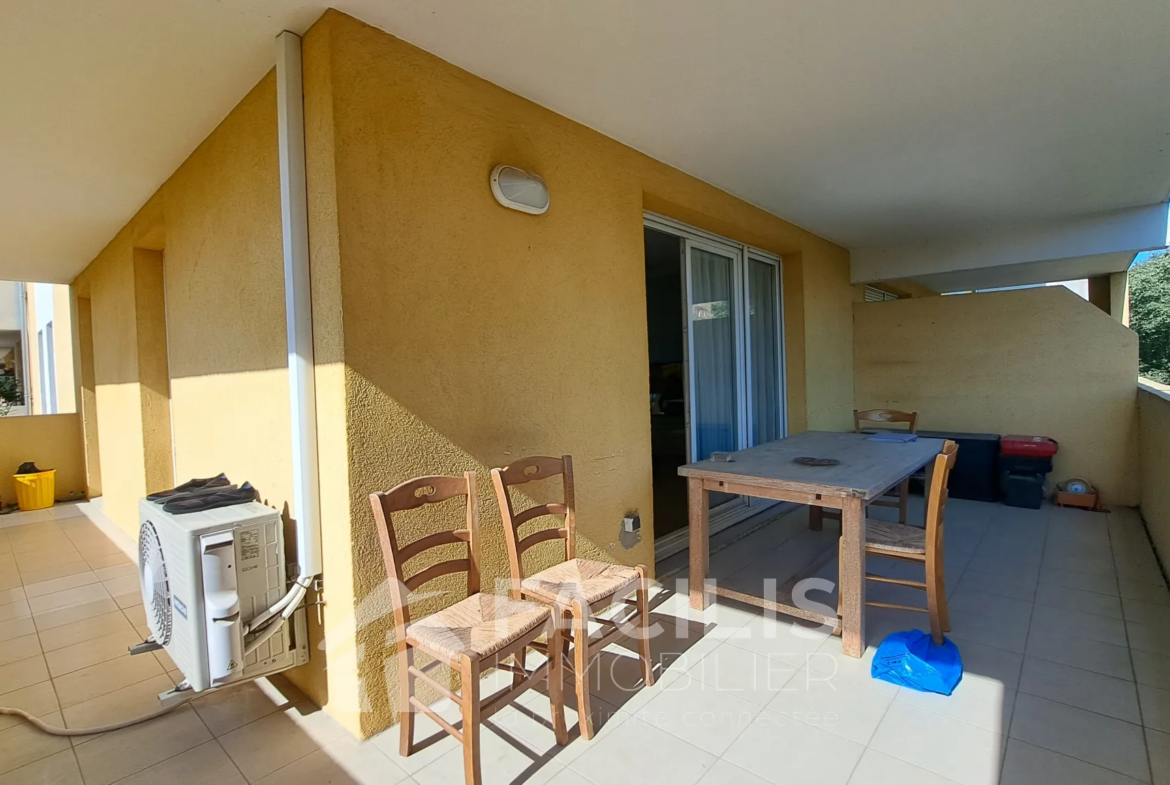 Vente appartement F4 à Draguignan avec terrasse, parking et garage 