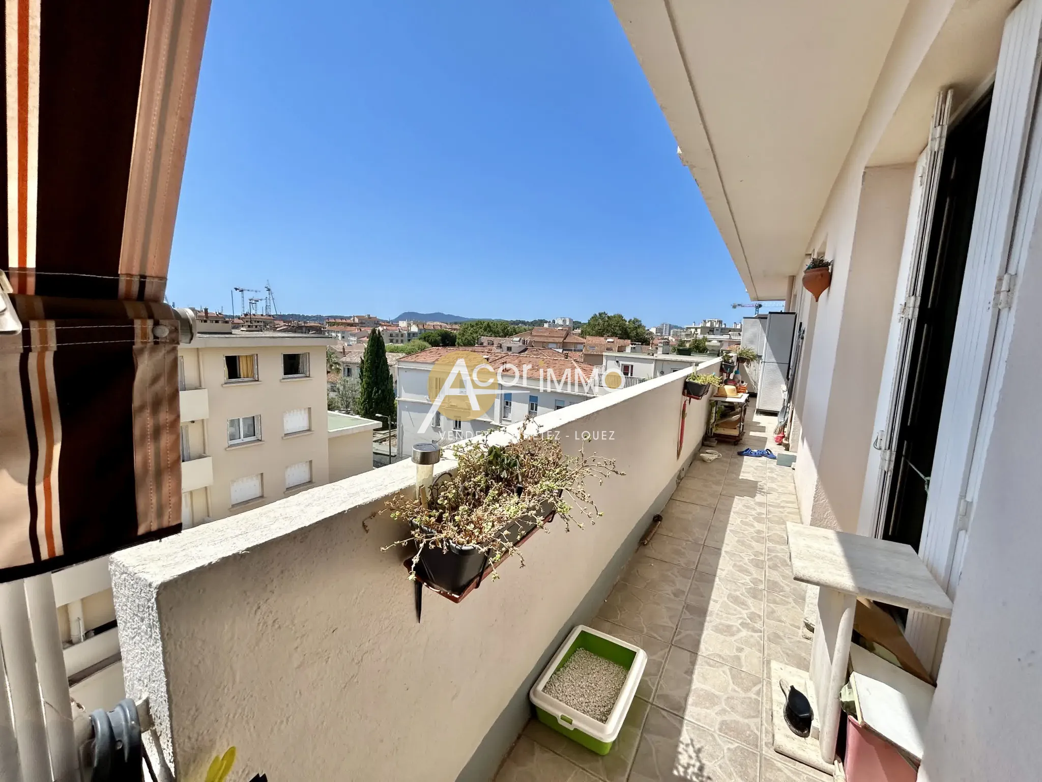 Vente Appartement T3 avec Ascenseur et Balcon à Toulon Ouest 