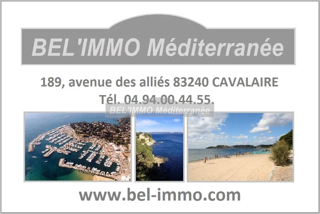 Vente Studio Meublé de 20 m² avec Loggia à Cavalaire sur Mer 