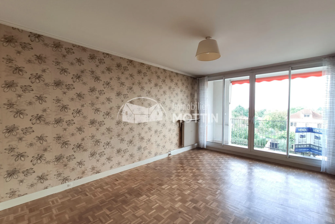 À vendre : Appartement F3 lumineux à Vitry sur Seine 