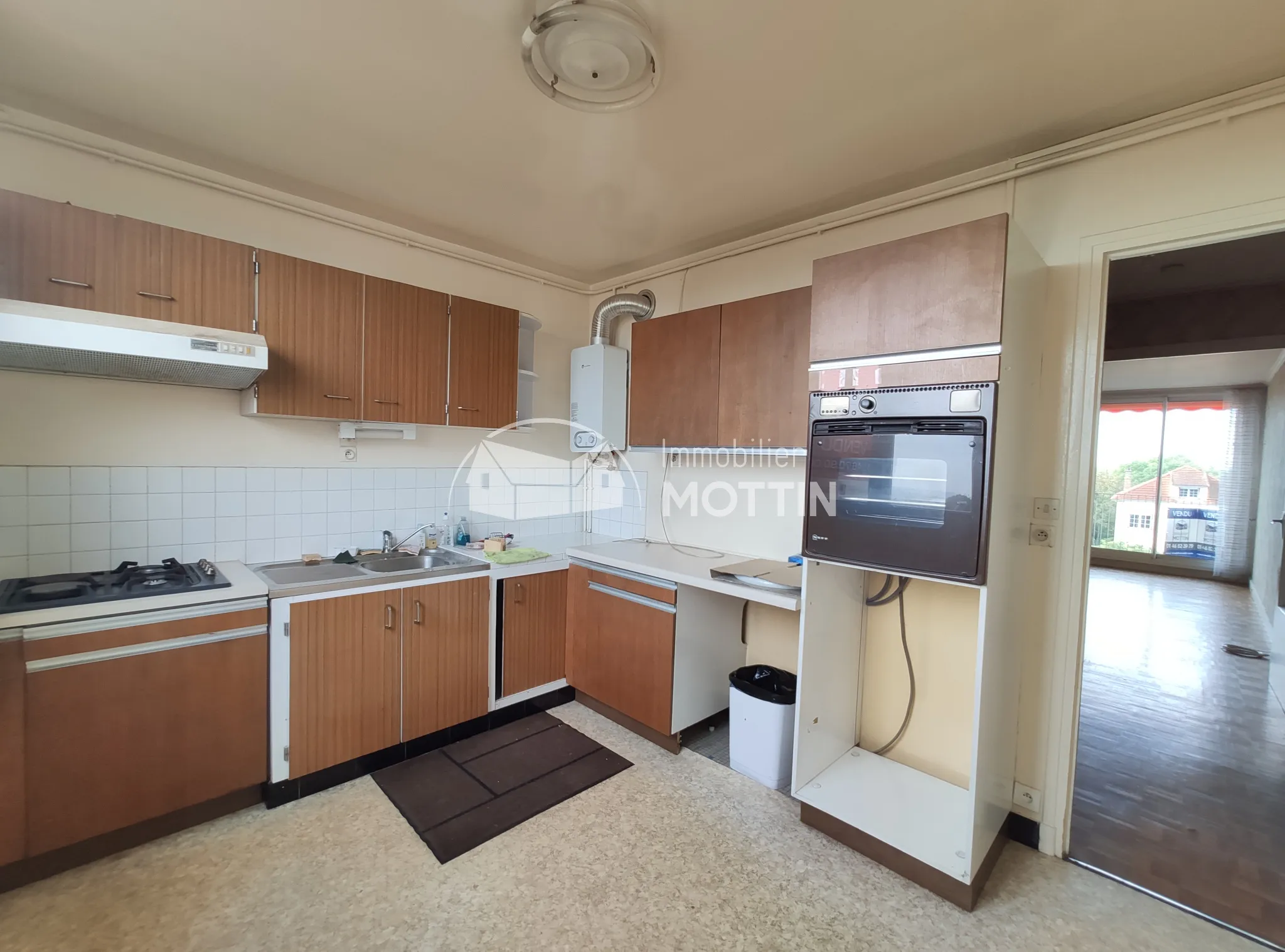 À vendre : Appartement F3 lumineux à Vitry sur Seine 