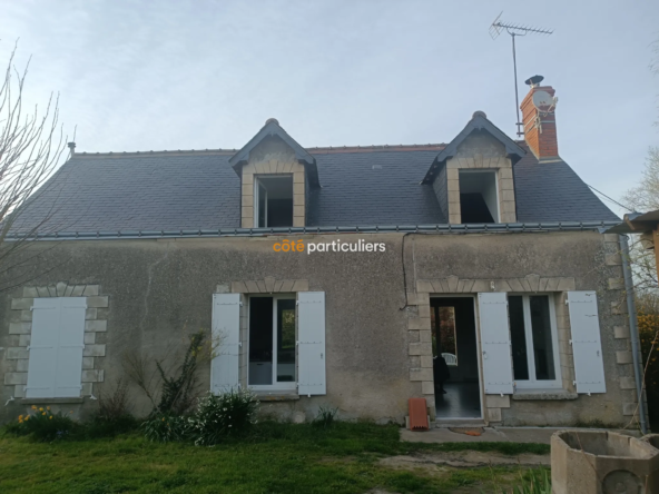 Longère à vendre à Louans, 2 chambres, calme et proximité Tours