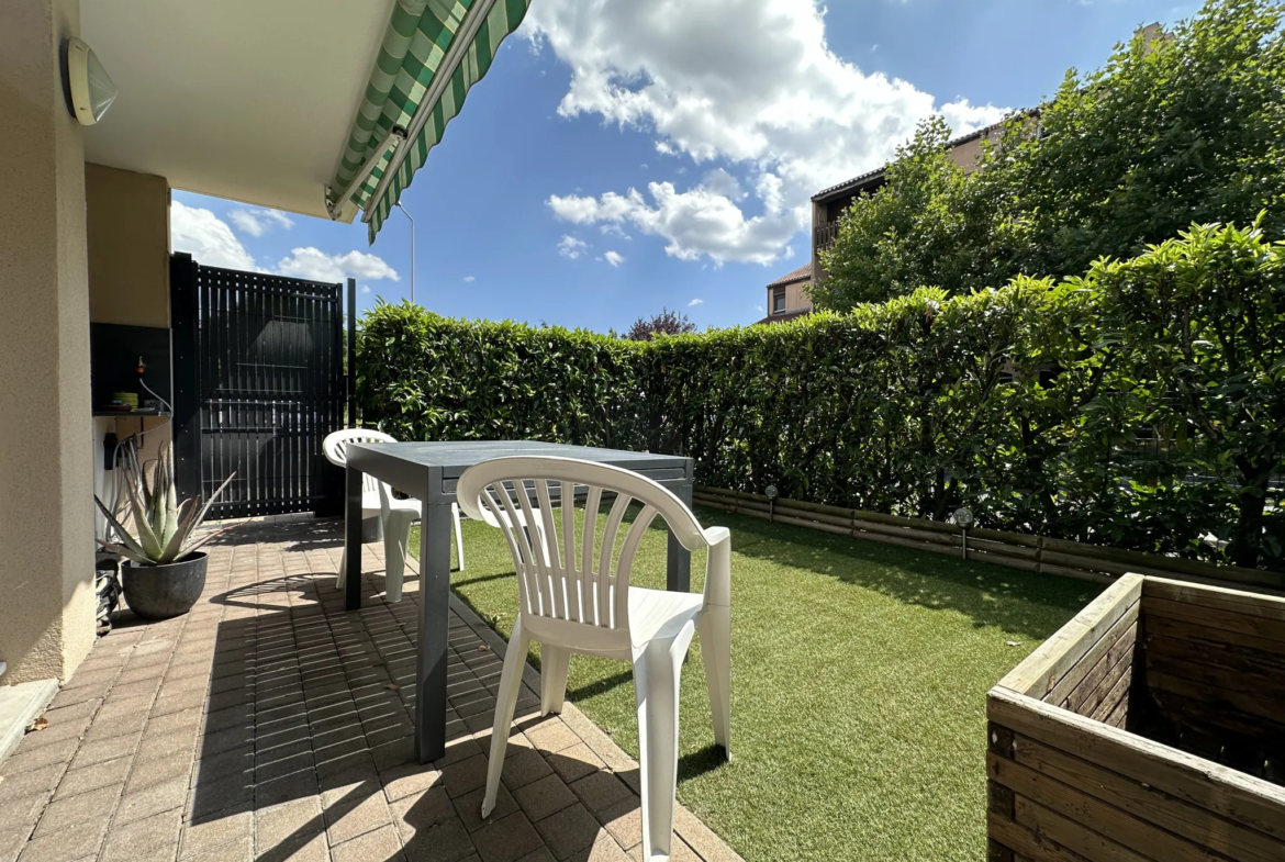 À vendre : Appartement T3 de 65,47 m² à Beaumont avec jardin privatif 