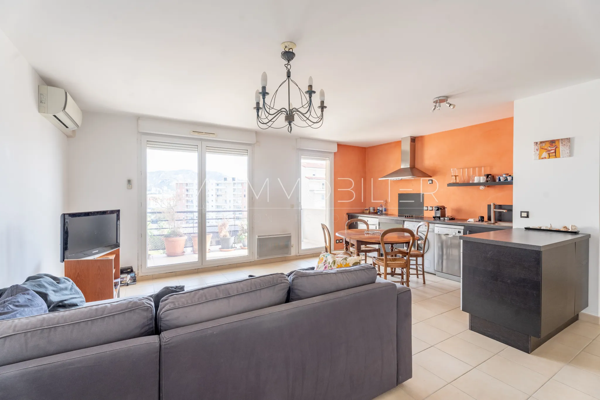 Appartement T3 de 62 m² à vendre à Marseille - Quartier du Rouet 