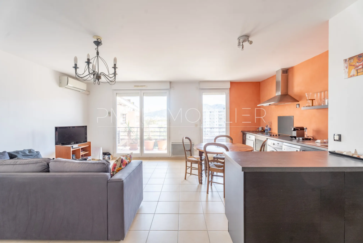 Appartement T3 de 62 m² à vendre à Marseille - Quartier du Rouet 