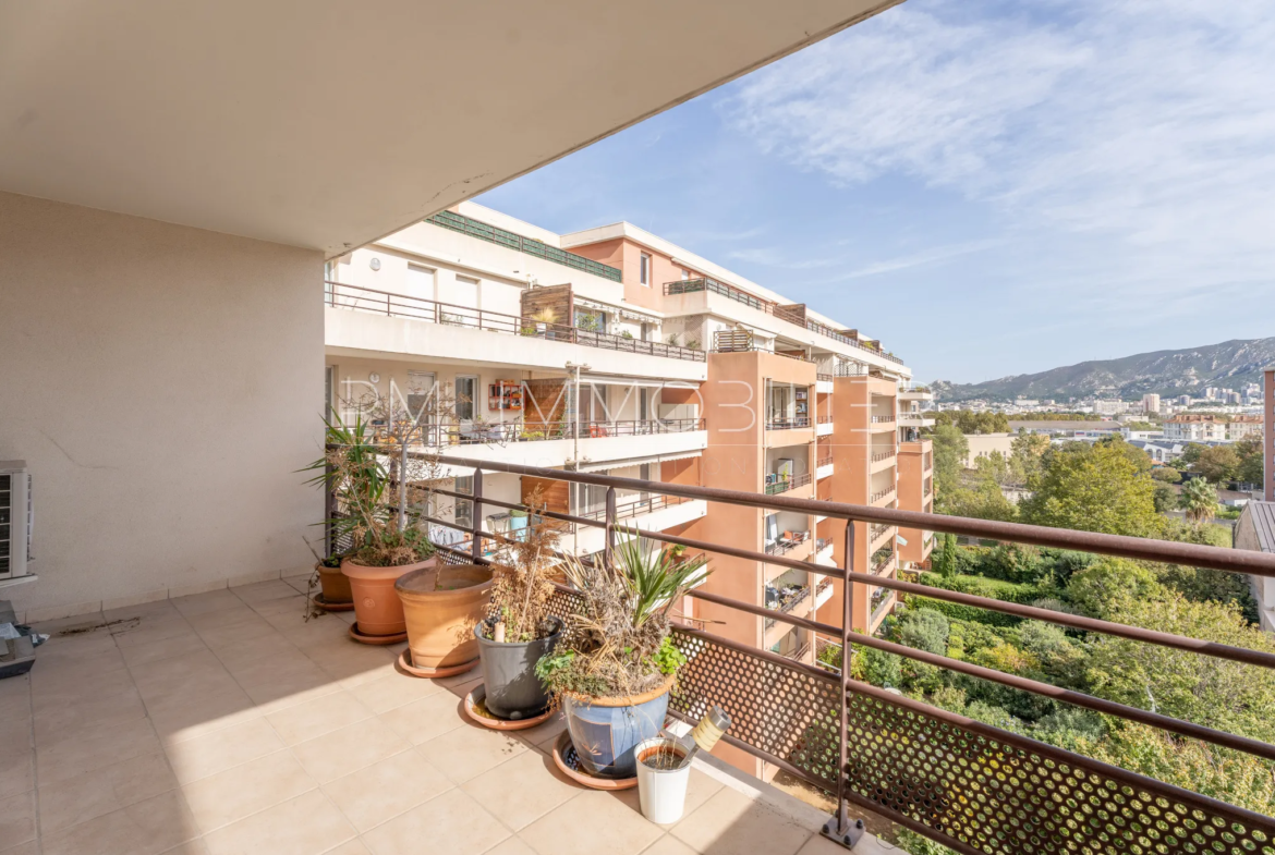 Appartement T3 de 62 m² à vendre à Marseille - Quartier du Rouet 