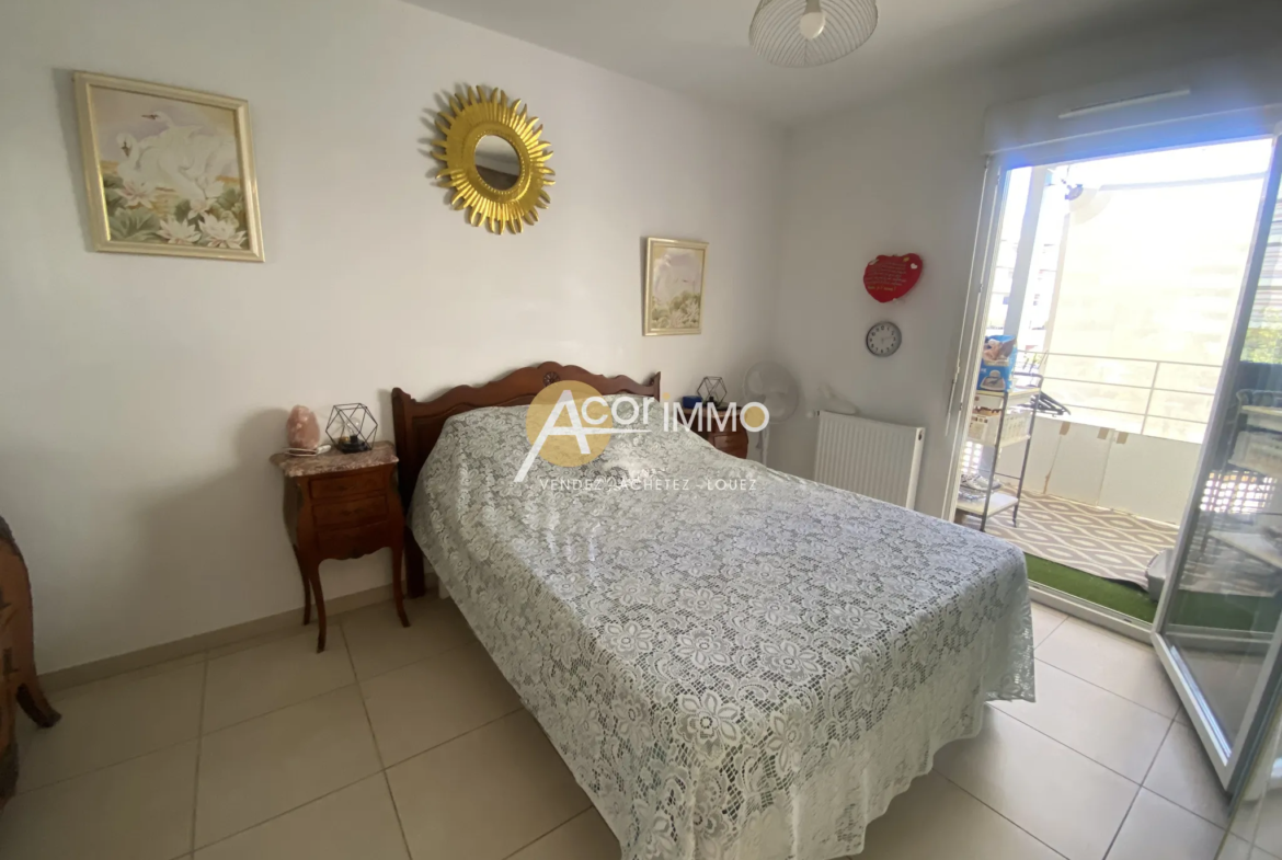 Vente d'un bel appartement de type 2 avec terrasse aux Portes Marines, La Seyne-sur-Mer 