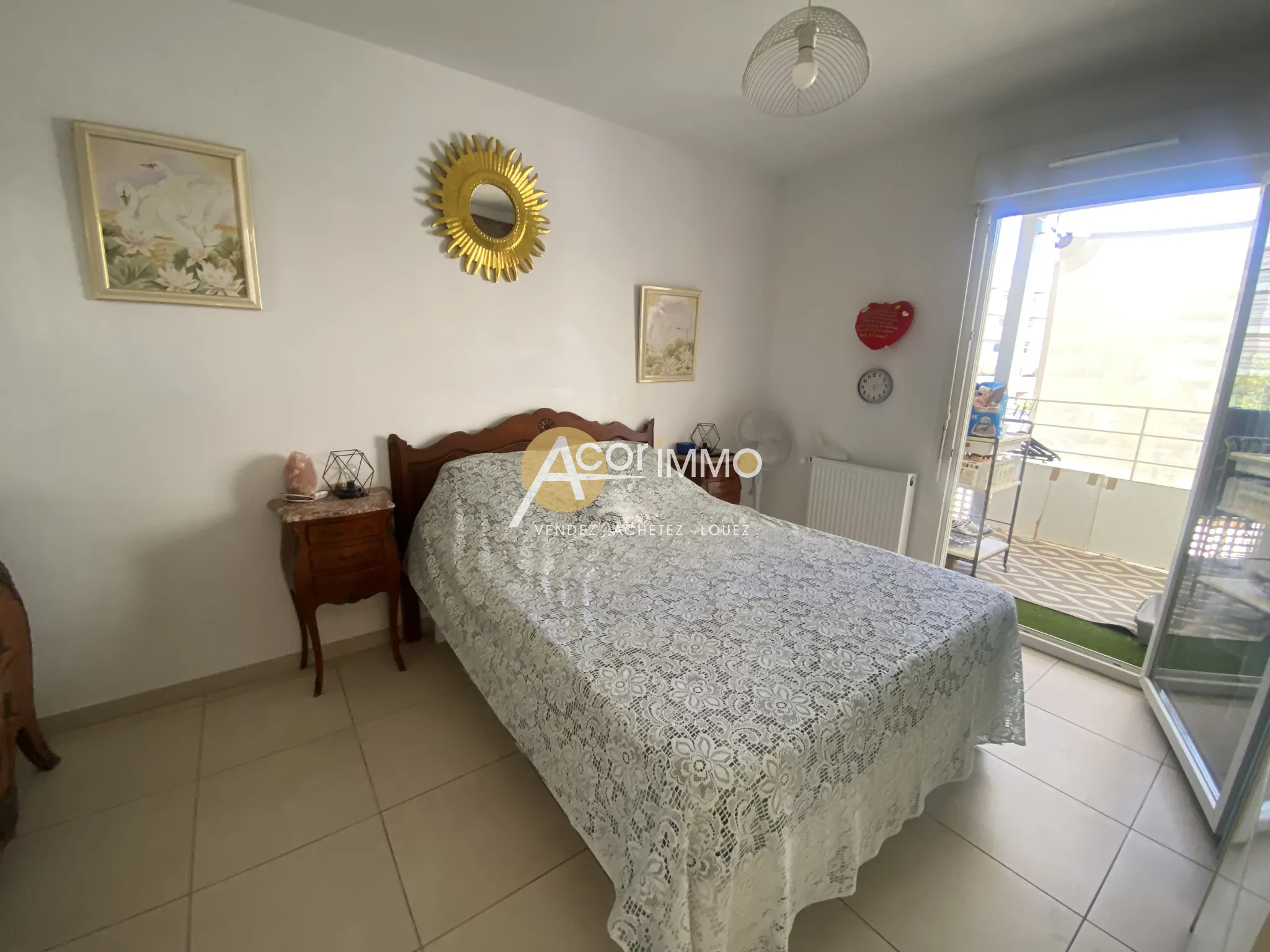 Vente d'un bel appartement de type 2 avec terrasse aux Portes Marines, La Seyne-sur-Mer 