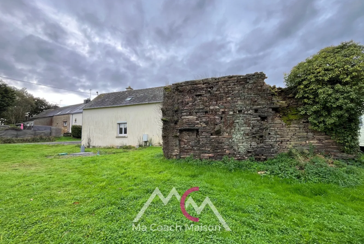 Maison à rénover des années 50 à Nivillac sur 1539 m² de terrain 