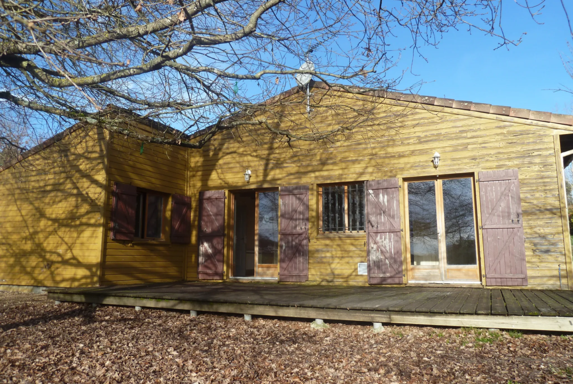 Maison ossature bois à vendre à St Georges - 3 chambres 