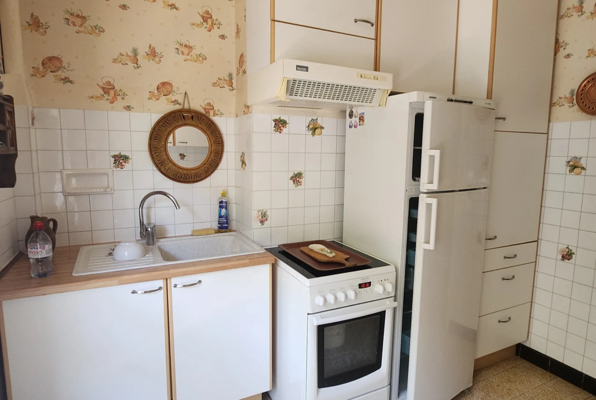 Appartement T2 traversant plein SUD à Amélie-les-Bains-Palalda 