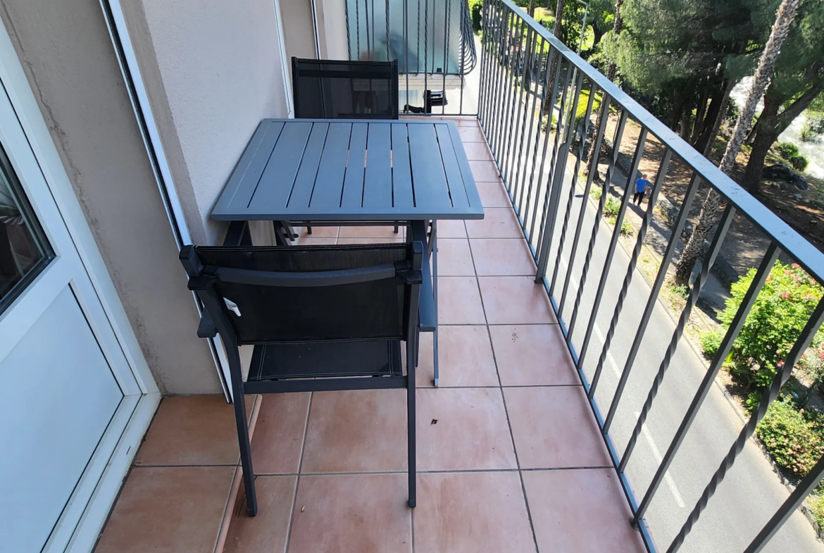 Appartement T2 traversant plein SUD à Amélie-les-Bains-Palalda 