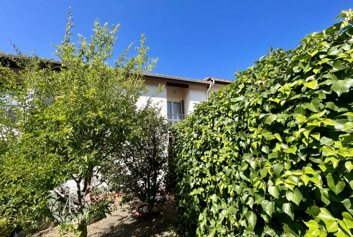 Charmante maison mitoyenne à Ceret avec jardin et garage 