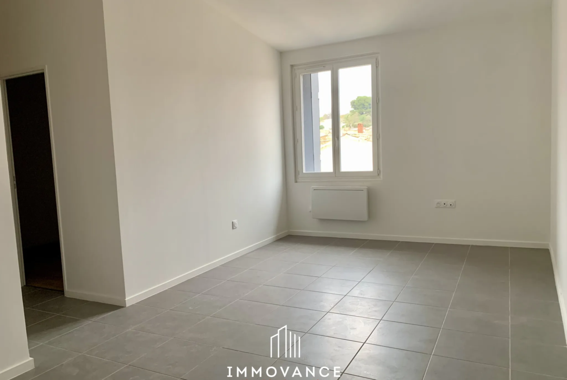 Appartement 2 pièces rénové de 40m2 à Vauvert 