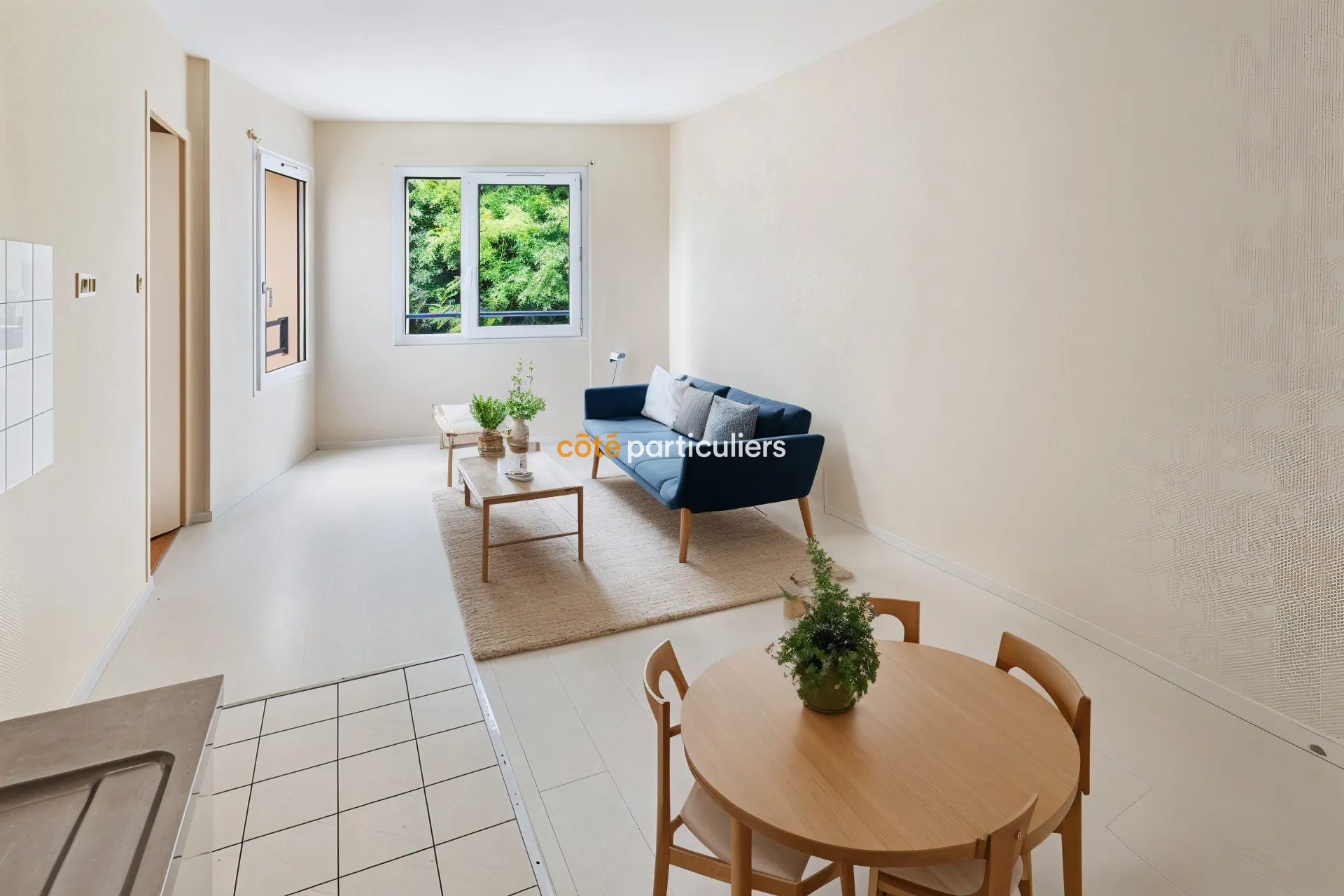 À vendre : Appartement T2 de 37 m2 à Nantes - Bords de l'Erdre 