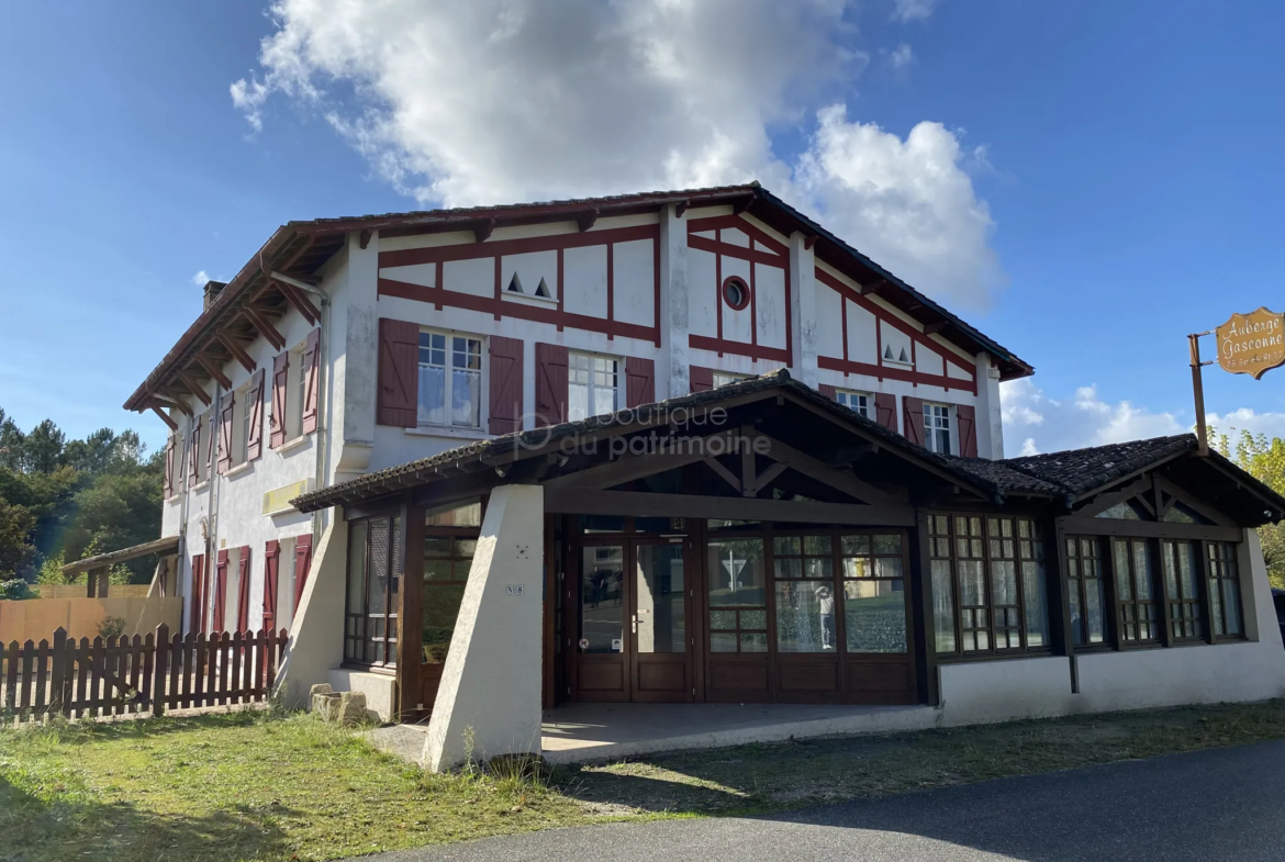 Ancienne auberge avec partie habitation à vendre à Bazas 