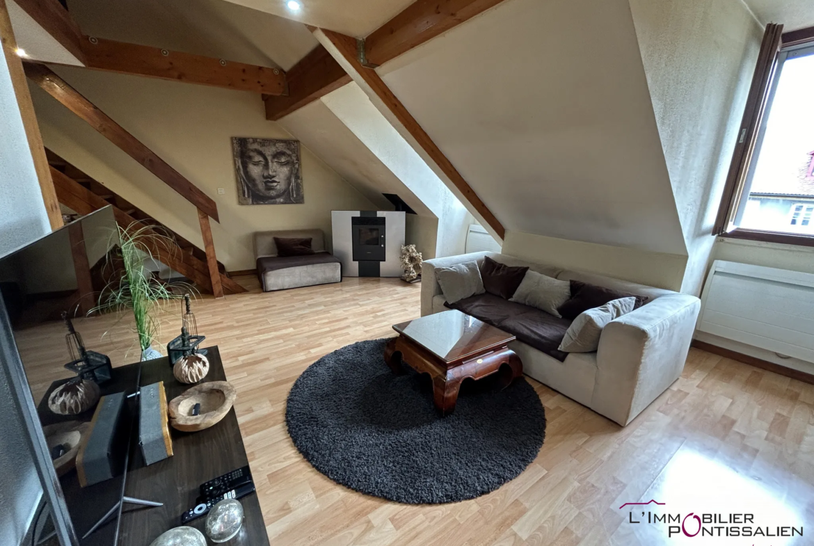 Appartement T3 atypique à vendre à Pontarlier 