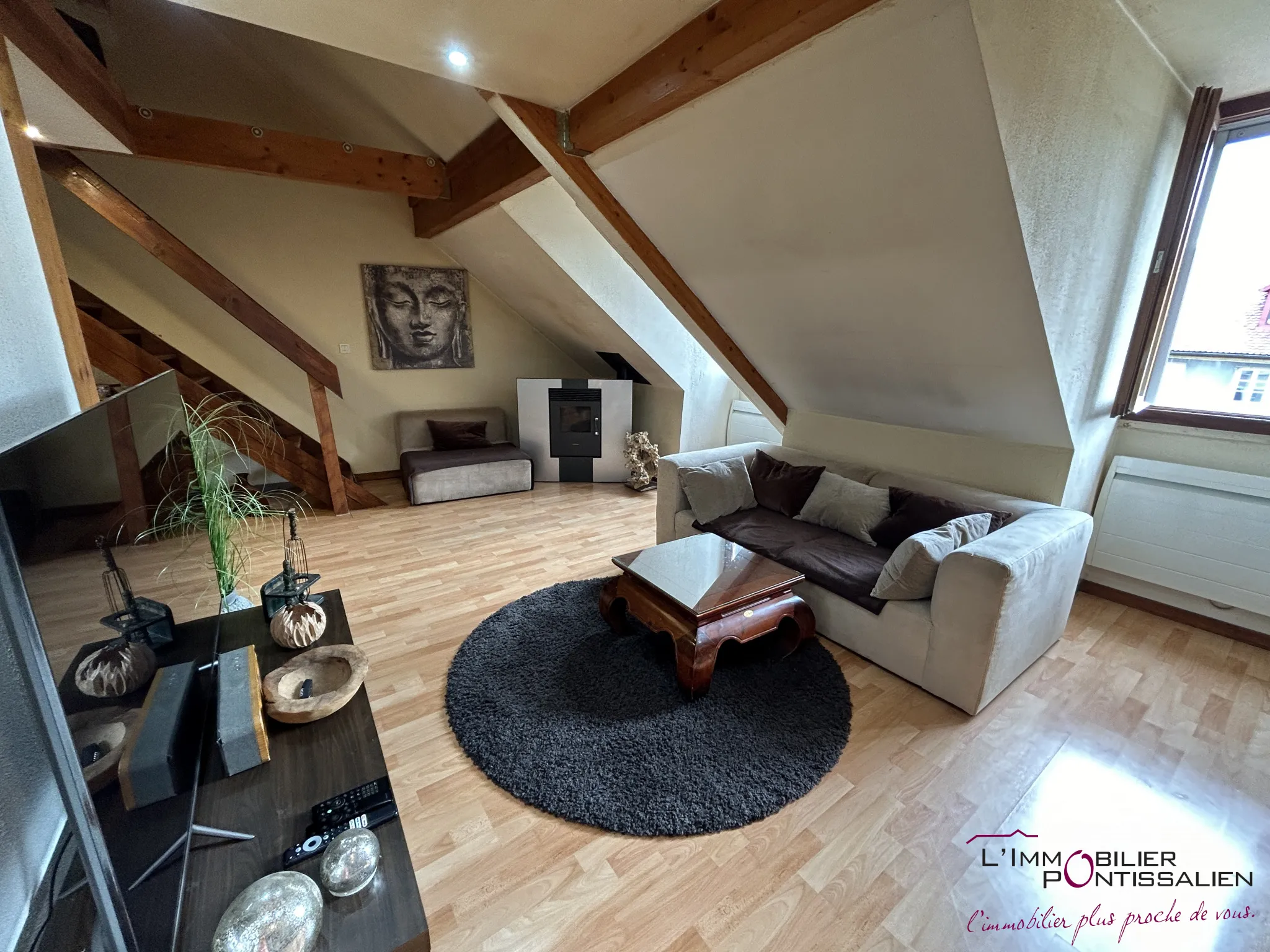 Appartement T3 atypique à vendre à Pontarlier 