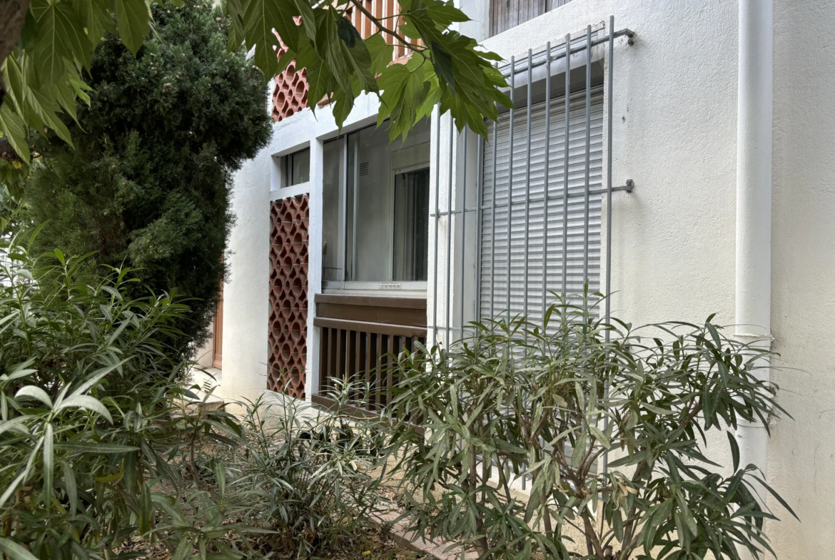 Appartement T2 en rez-de-chaussée à Perpignan avec cave 