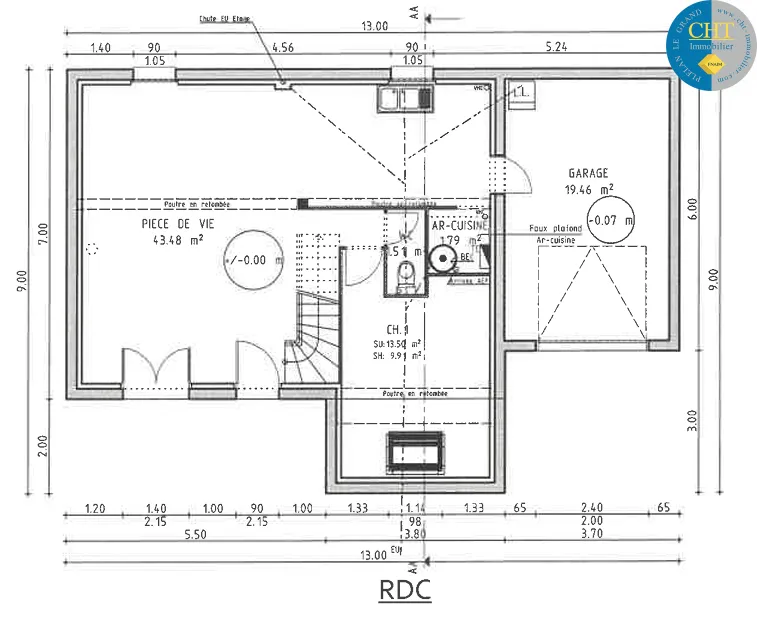 Maison 3 chambres à vendre à Beignon - Environnement calme et agréable 