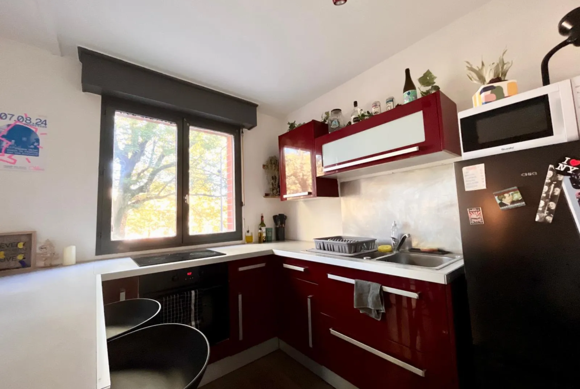 À vendre : Appartement T1 de 33m² à Lille Wazemmes 