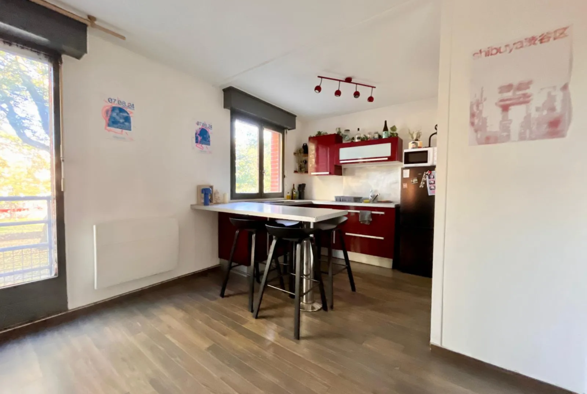 À vendre : Appartement T1 de 33m² à Lille Wazemmes 