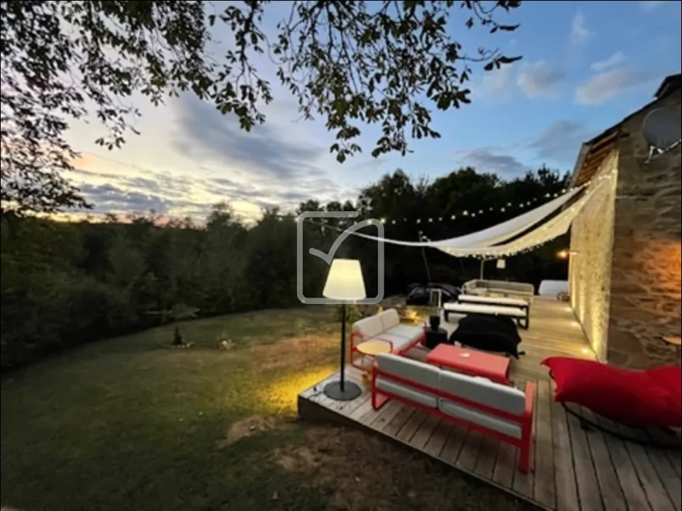 Maison en Pierre Rénovée entre Sarlat et Gourdon avec Jardin 