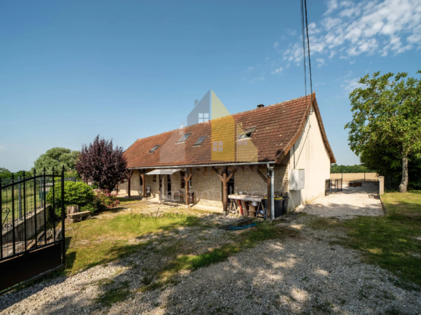 Maison en pierre rénovée au calme avec potentiel d'élevage canin