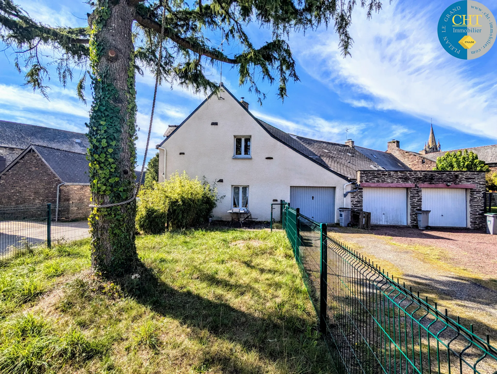 Maison en pierre 3 chambres à Beignon (56380) 