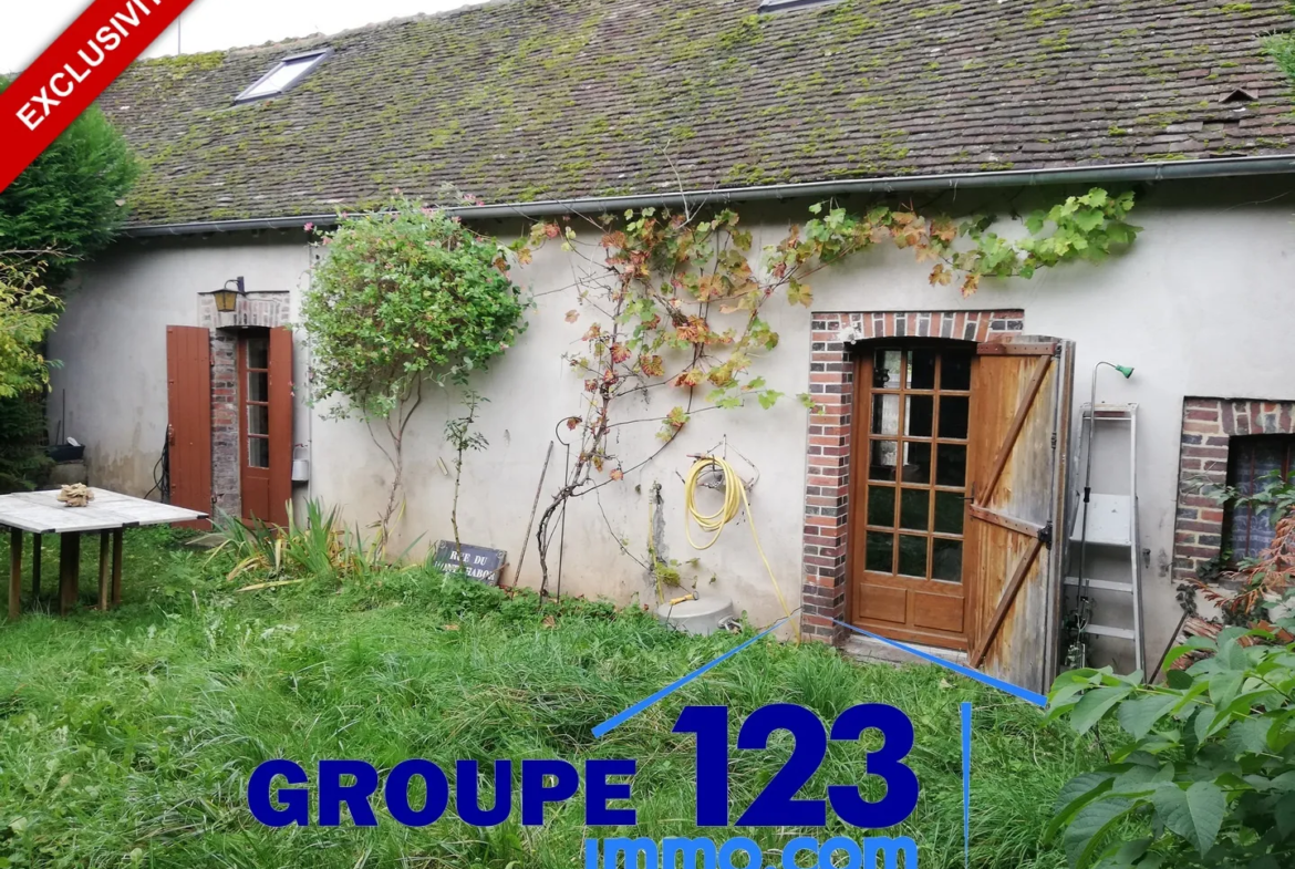 Maison à Champignelles, 3 chambres avec jardin à vendre 