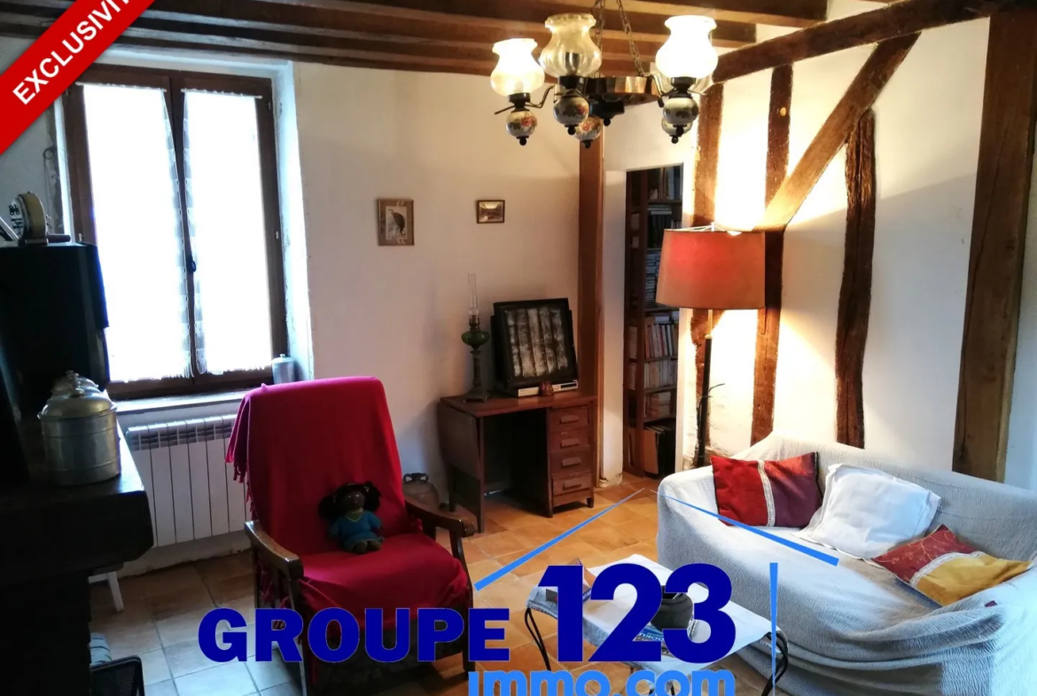 Maison à Champignelles, 3 chambres avec jardin à vendre 