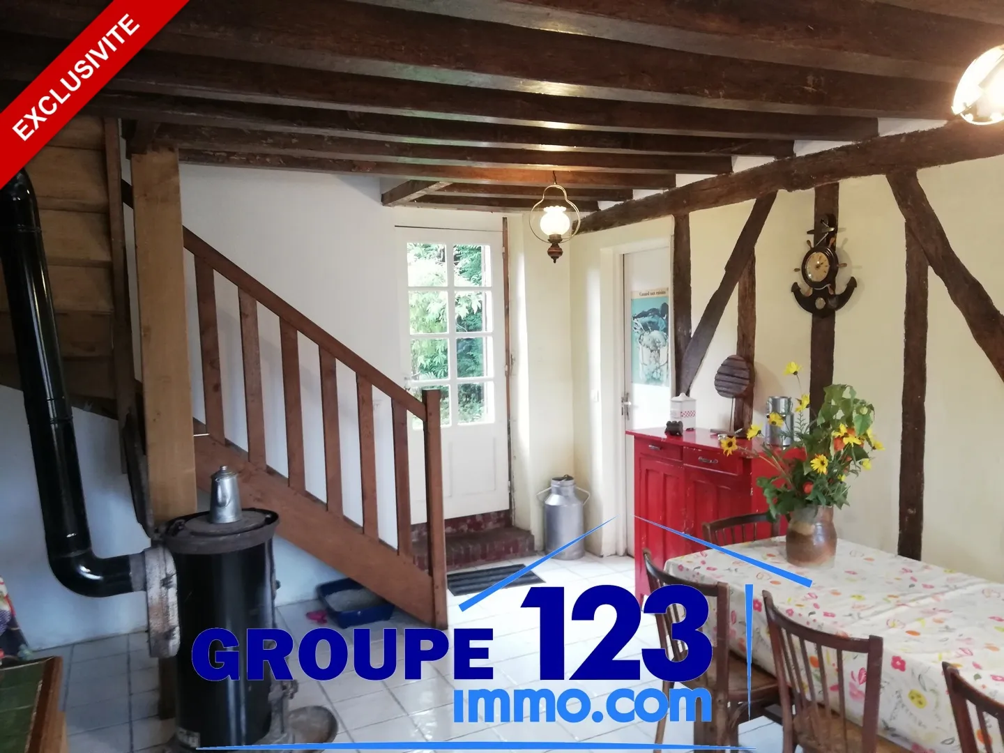 Maison à Champignelles, 3 chambres avec jardin à vendre 