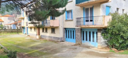 À vendre : Appartement F3 avec garage et cave à Amélie Les Bains 