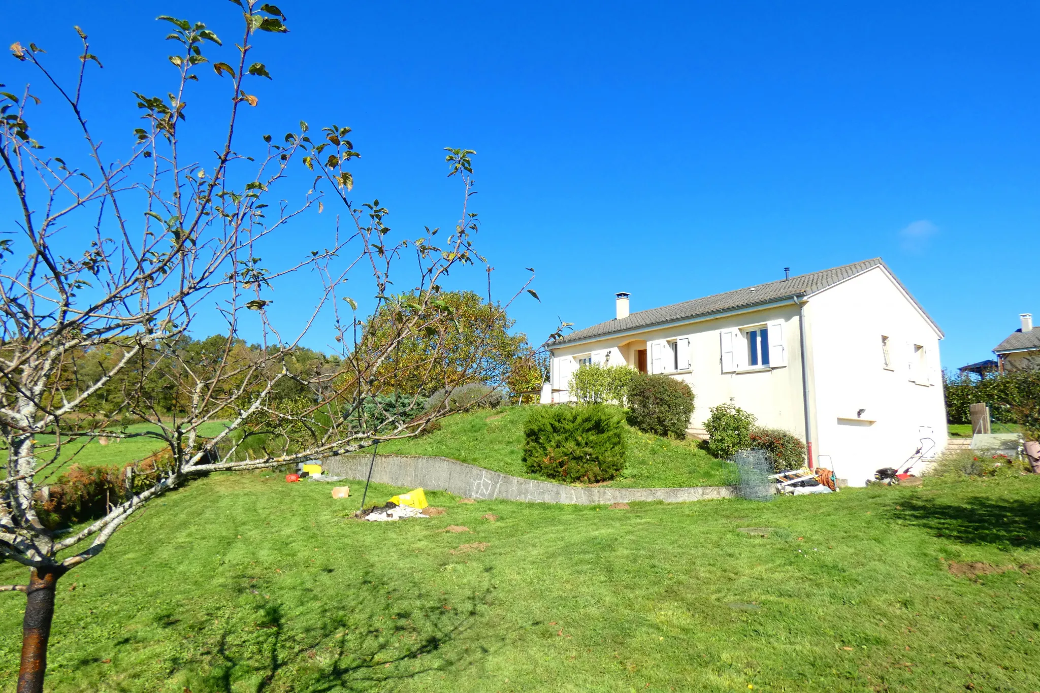 Belle maison de plain pied à Aurillac avec joli vue 