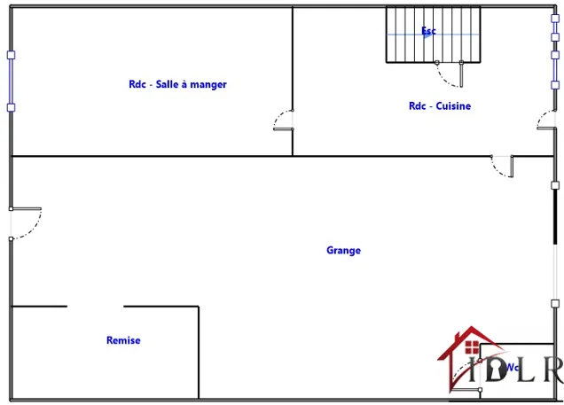 Maison de caractère meublée de 101 m² à Laneuvelle 