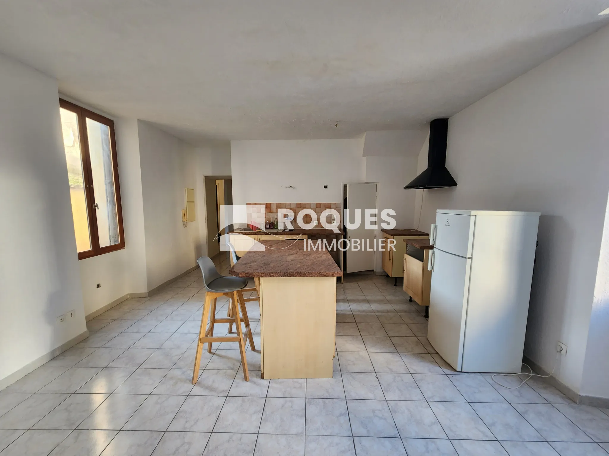 À vendre : Appartement 4 pièces au centre de Lodève, 74 m² plus terrasse 