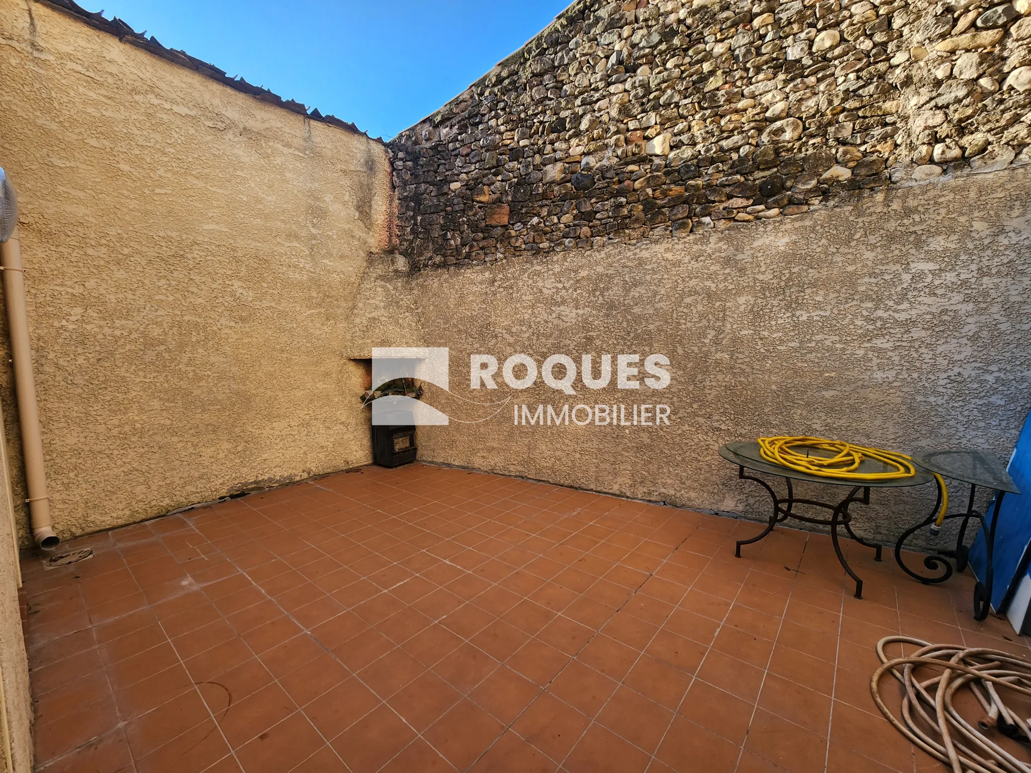 À vendre : Appartement 4 pièces au centre de Lodève, 74 m² plus terrasse 