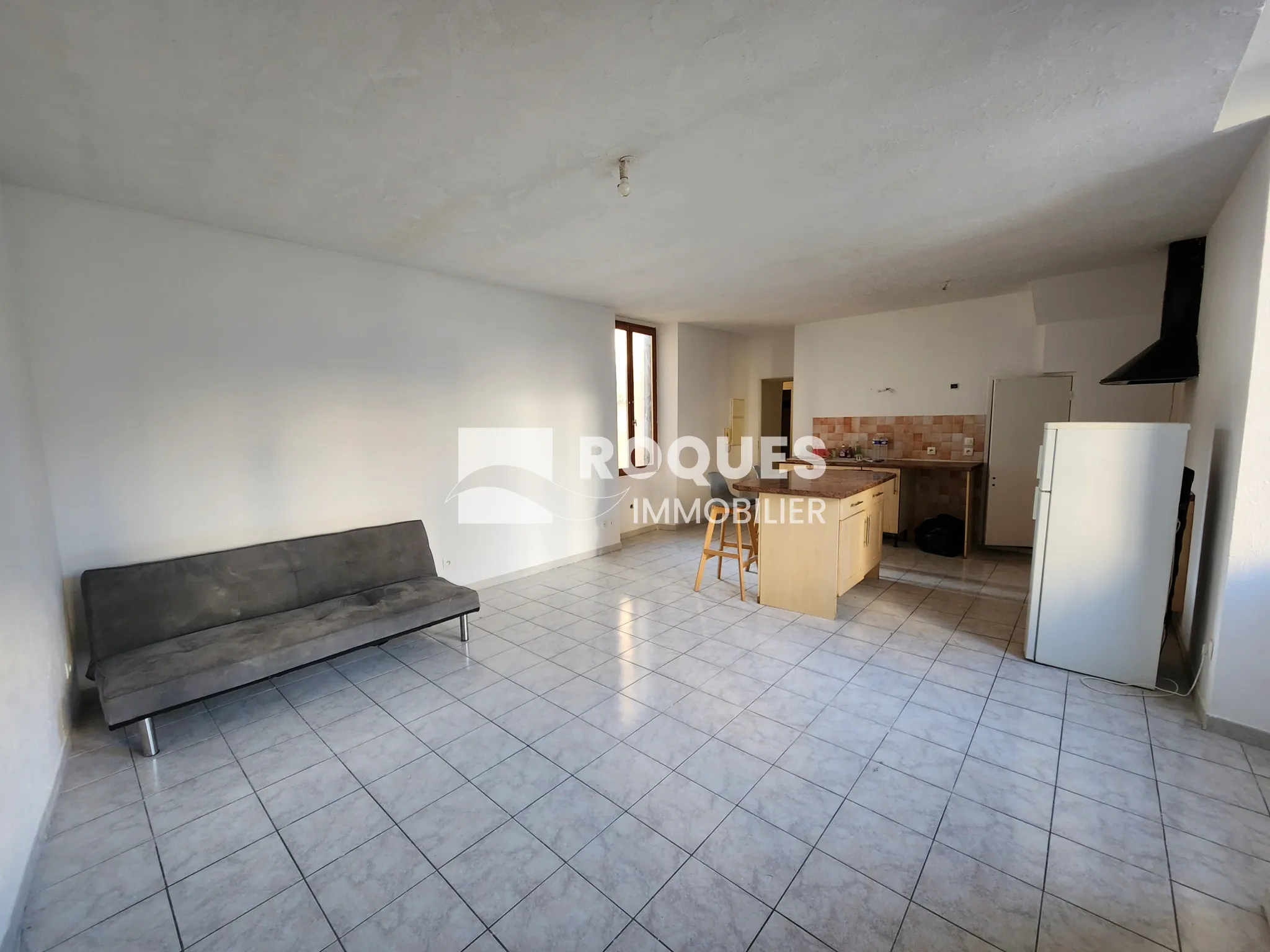 À vendre : Appartement 4 pièces au centre de Lodève, 74 m² plus terrasse 