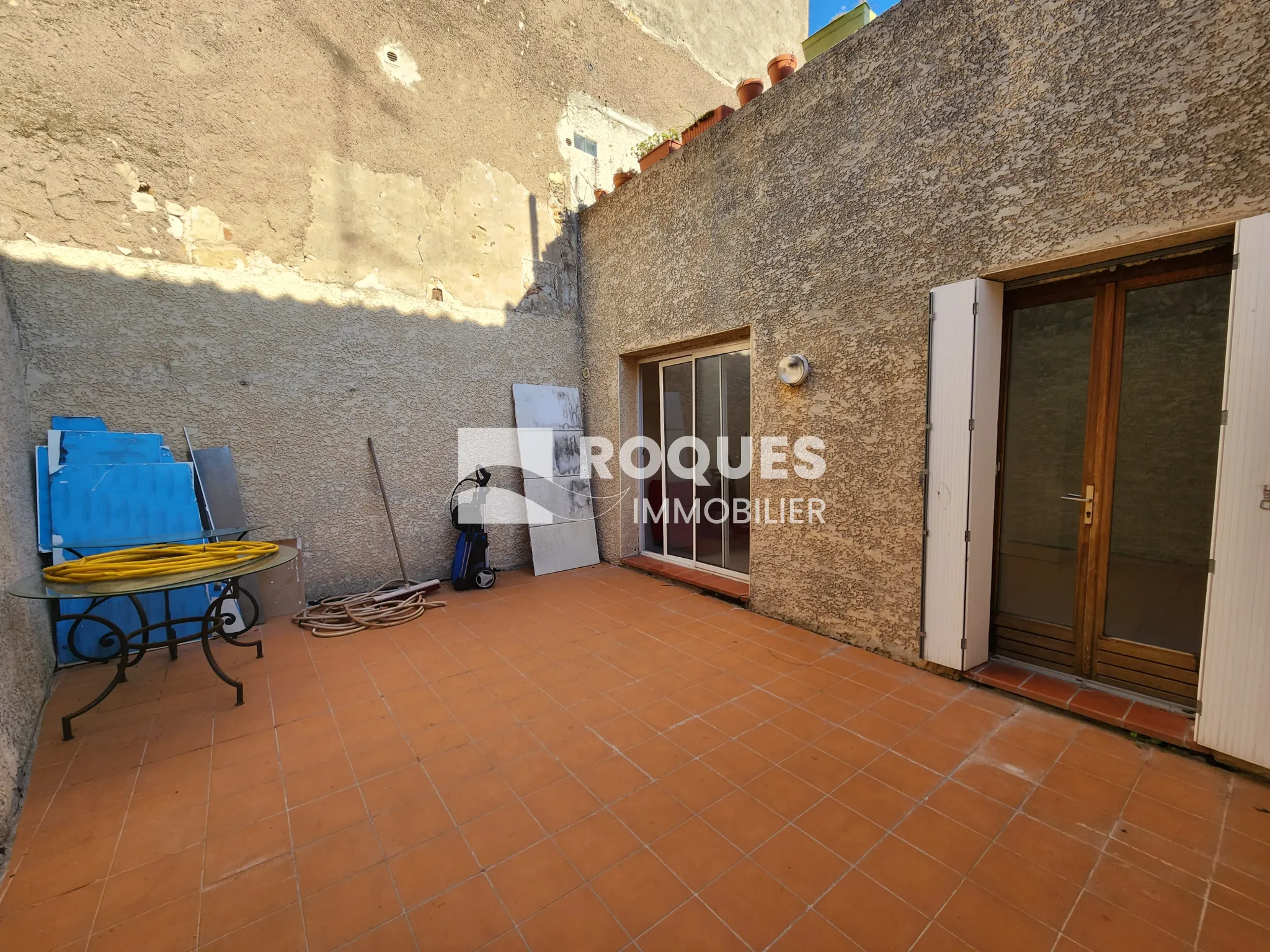 À vendre : Appartement 4 pièces au centre de Lodève, 74 m² plus terrasse 