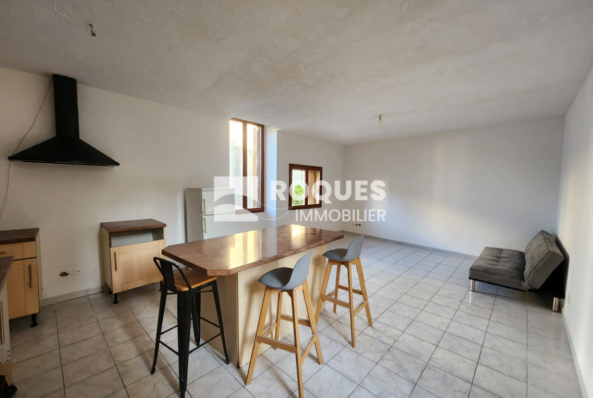 À vendre : Appartement 4 pièces au centre de Lodève, 74 m² plus terrasse 