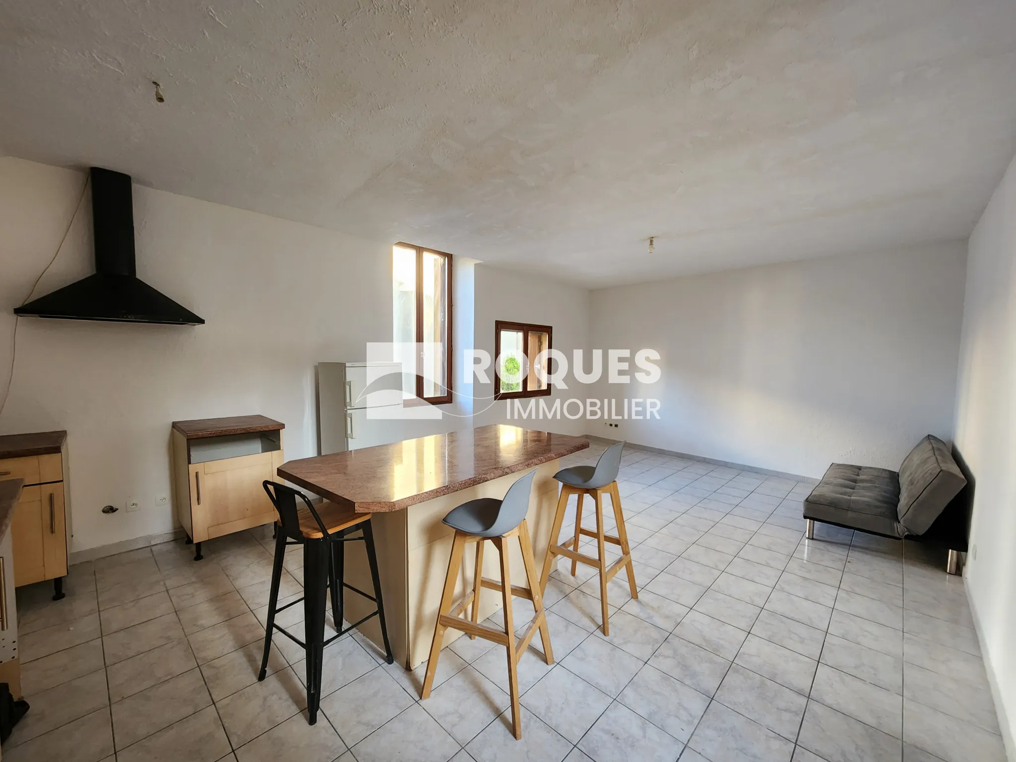 À vendre : Appartement 4 pièces au centre de Lodève, 74 m² plus terrasse 