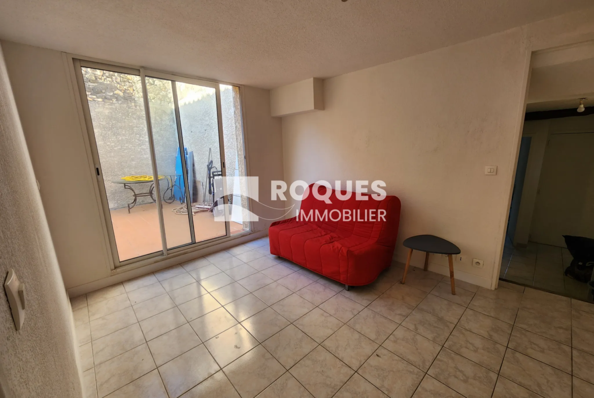 À vendre : Appartement 4 pièces au centre de Lodève, 74 m² plus terrasse 