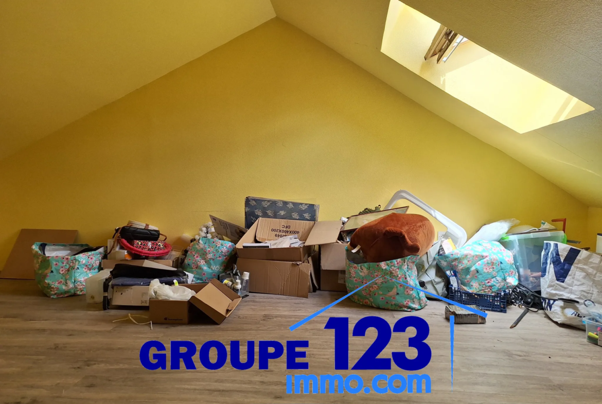 Maison T3 louée avec garage à St Cyr les Colons 