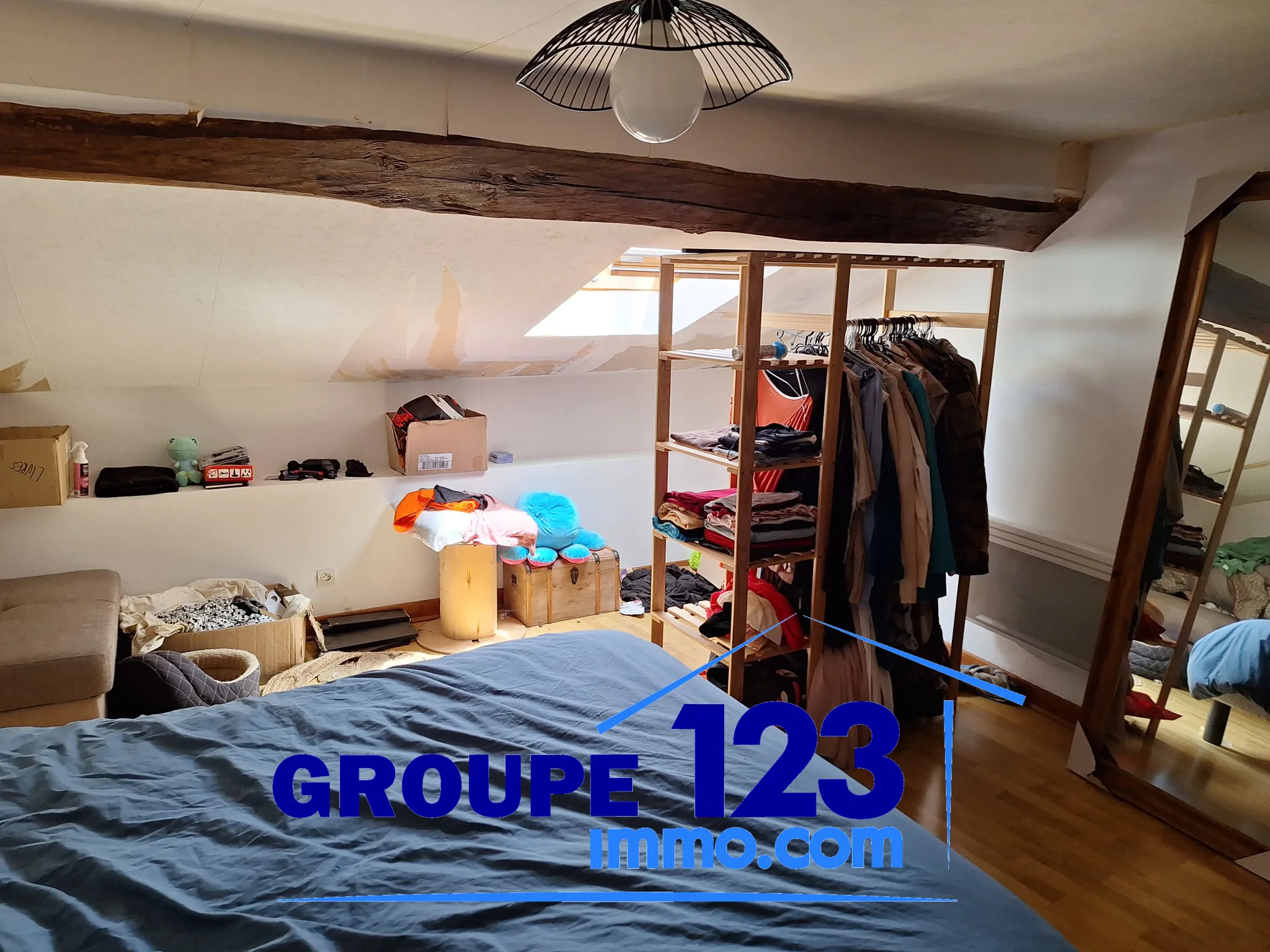 Maison T3 louée avec garage à St Cyr les Colons 