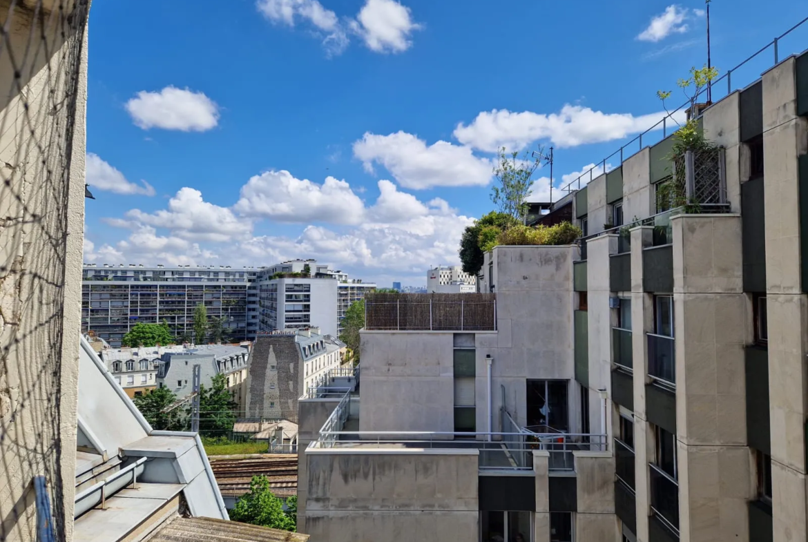 Studio de 4,77 m² à vendre à Paris - quartier Denfert-Rochereau 